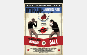 interclub et gala AS Boules de Cuir 20 avril