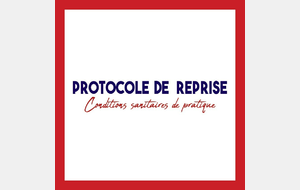 Reprise des cours protocole à préparer 