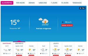 COURS ANNULE METEO