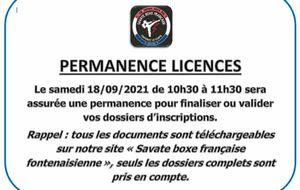 Suivi licences !