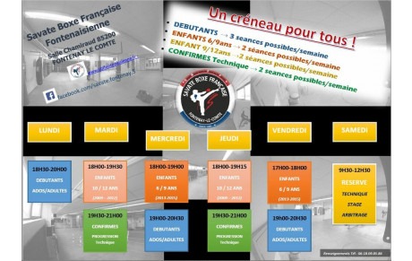 Planning séances 2021/2022 