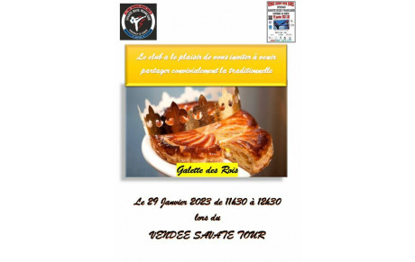 GALETTE DES ROIS AU VENDEE SAVATE TOUR 2023